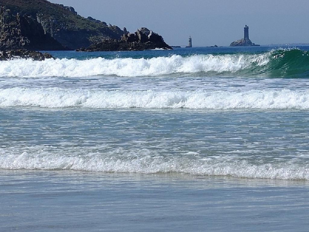Au Calme A 10Mn Des Baies De Douarnenez Et Audierne Avec Cuisine A Disposition Mahalon Kültér fotó