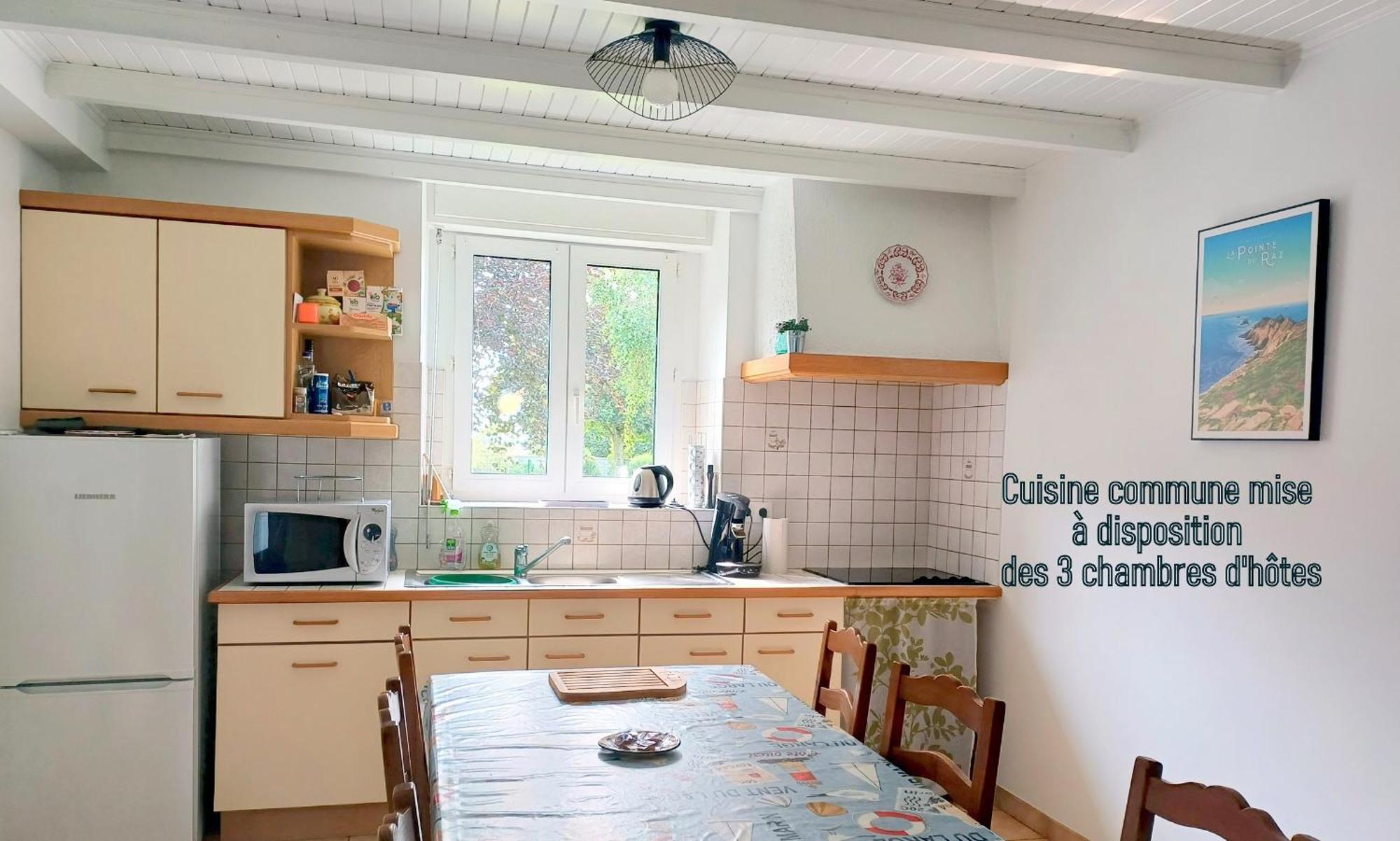 Au Calme A 10Mn Des Baies De Douarnenez Et Audierne Avec Cuisine A Disposition Mahalon Kültér fotó